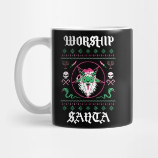 Worship Santa Mug